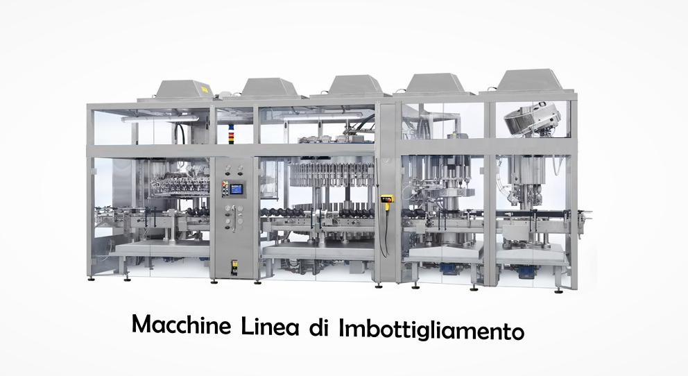Monoblocco Sciacquatrice - Riempitrice - Tappatrice Monoblocco Sciacquatrice - Riempitrice - Tappatrice